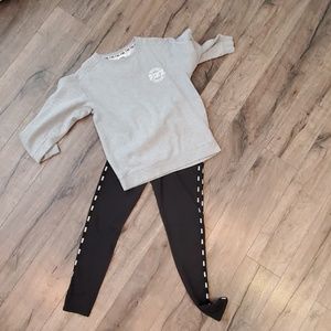 PINK Victoria's Secret Sweatshirt and Leggings